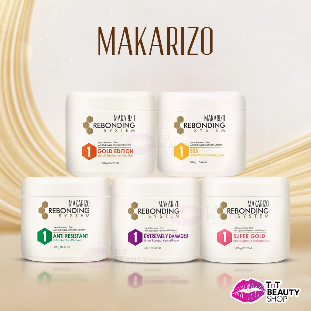 Makarizo Professional Rebonding System Straightening Cream Anti