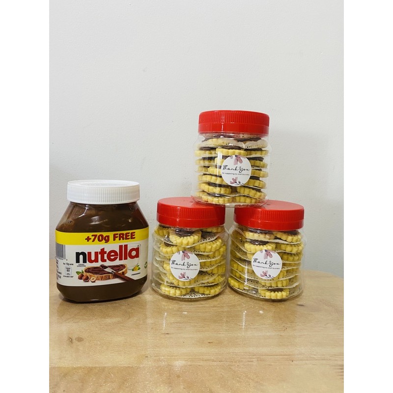 Homemade Nutella Tarts - Hari Raya snack , Cheer pack | Shopee Singapore