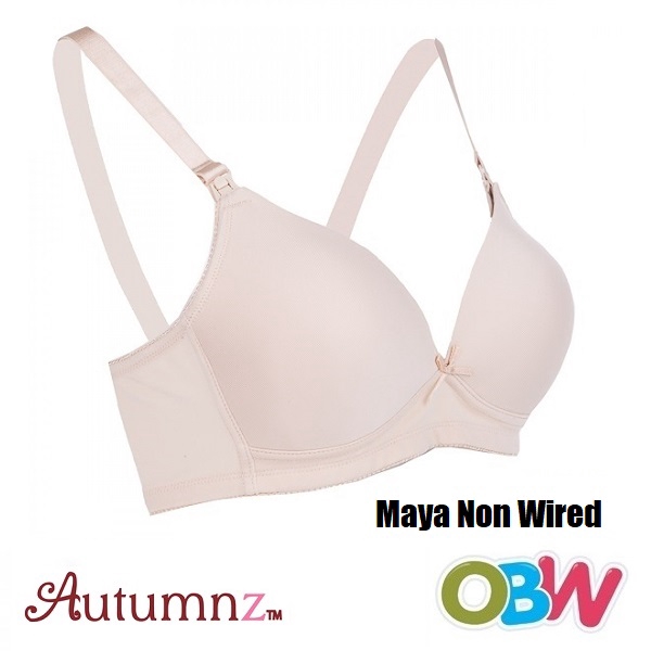Autumnz Maya Nursing Bra (No underwire) - Nude Maternity Bra