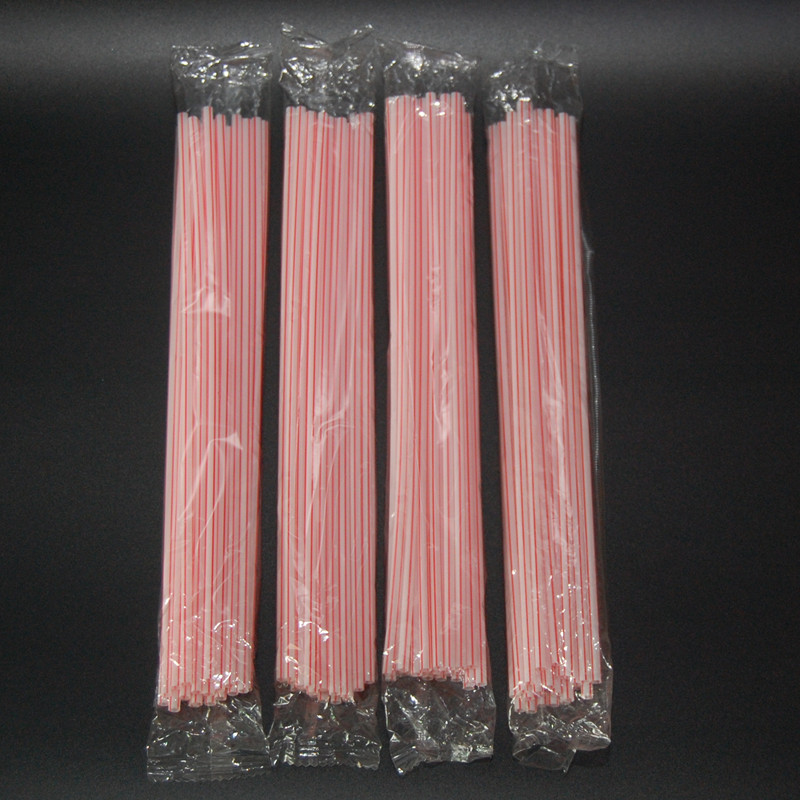 Disposable straight tube vitamin straw Arctic drink straw glass bottle ...