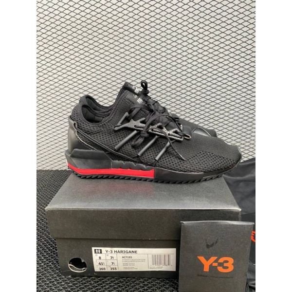 Adidas Y 3 Harigane Black Red Shoes