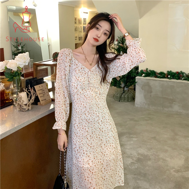 Chiffon hot sale casual dress