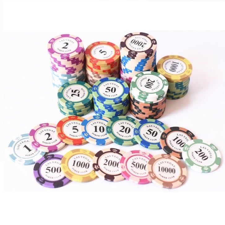 [SG Seller] Las Vegas Poker Chips / Mahjong Chips / 14g Clay High