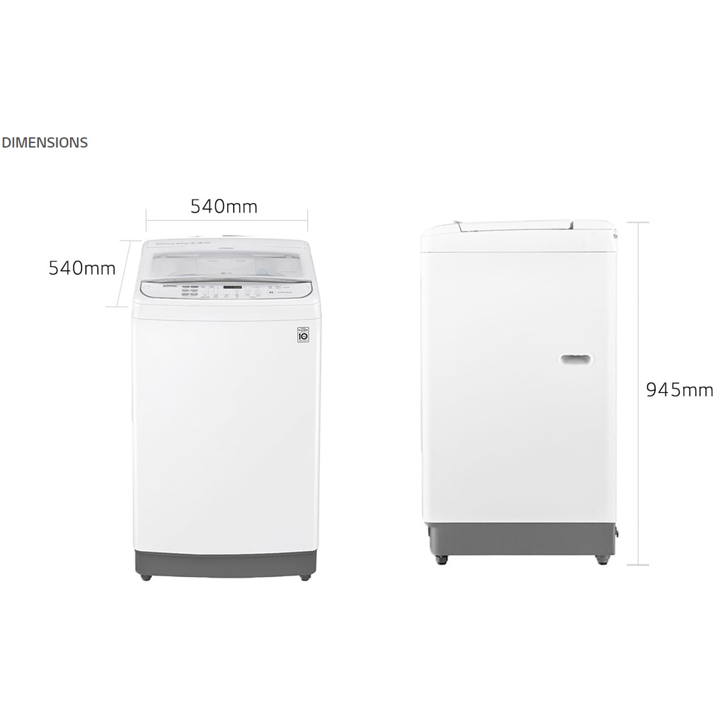 LG TOP LOAD WASHER 10KG TURBOWASH 3D TH2110DSAW 2 YEARS LOCAL MANUFACTURER WARRANTY Shopee Singapore