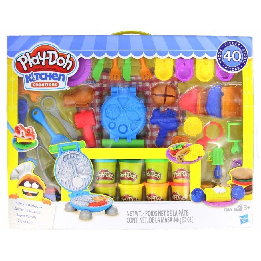 Play-Doh Kitchen Creations Ultimate Cookie Baking Playset with Toy Mixer, 25 Tools, and 15 Cans, Toddler Toys, Non-Toxic ( Exclusive)