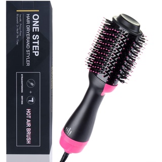 Electric rotating hair outlet brush