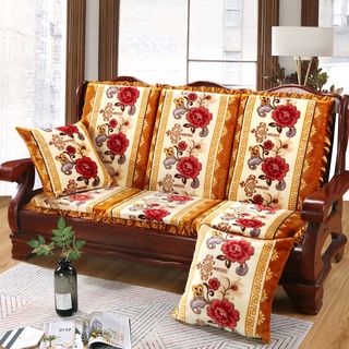  Mahogany Chair Cushion,[Chinese Style] Cushions Mahogany Sofa  mat Solid Wood Sponge Chair Cushion Armchair seat mat [Classical]-F  38x44x5cm(15x17x2inch) : Home & Kitchen