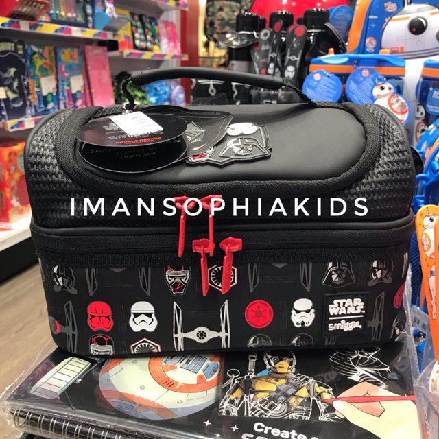 Smiggle Star Wars Double Decker Lunchbox Shopee Singapore