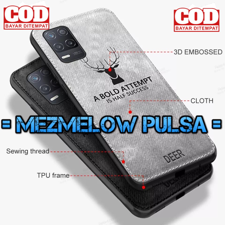 Case Cloth Jeans / Case Rusa Caseng Canvas Deer Casing XIAOMI REDMI 9A - Gambar 3