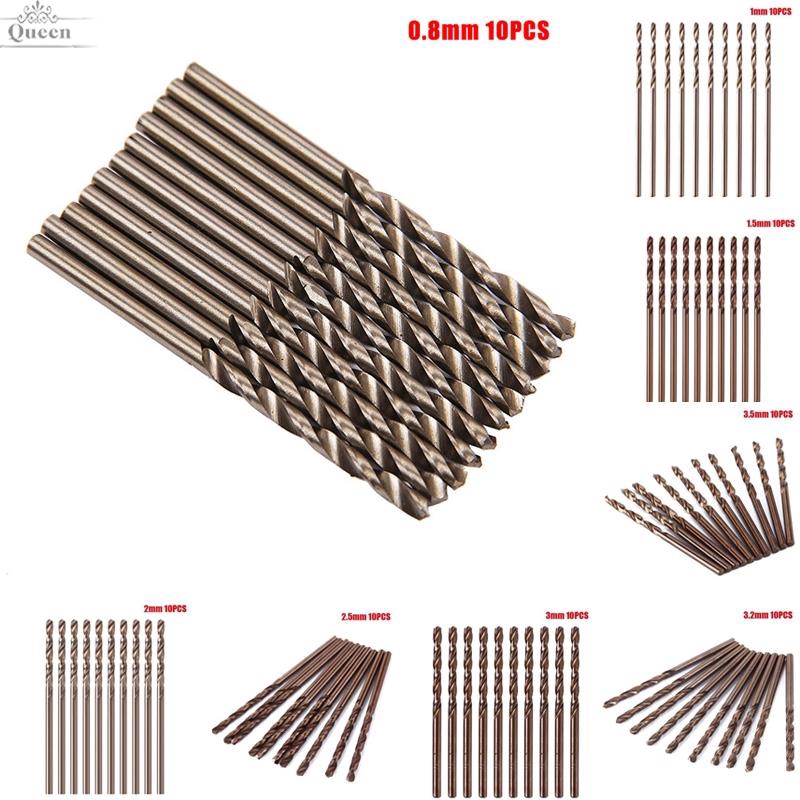 CoCud High Speed Steel Twist Drill Bit - 5.8mm Diameter, 90mm Total Length, Black Oxide For Metal, Wood, Plastic