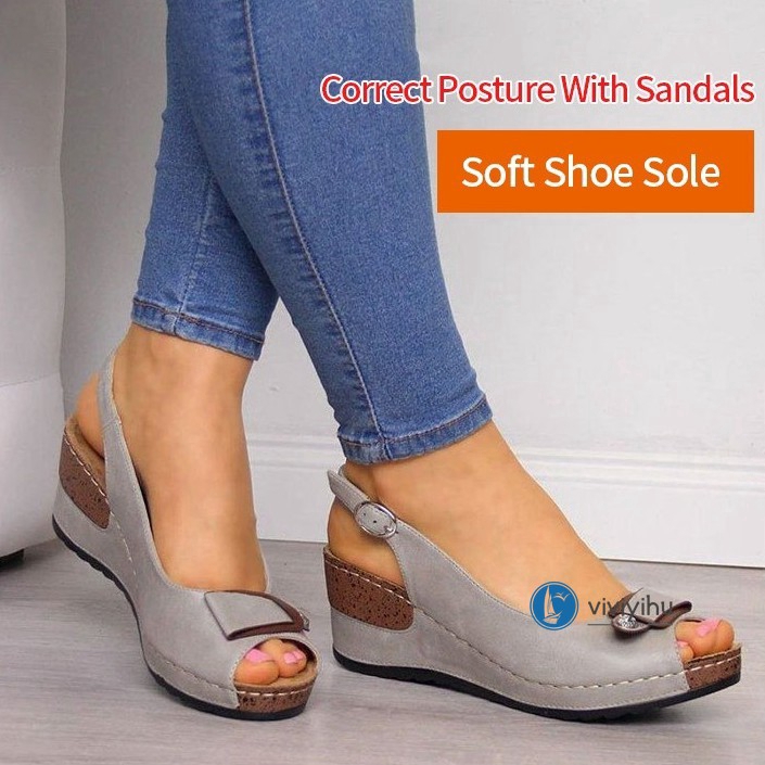 Shopee discount wedge sandals