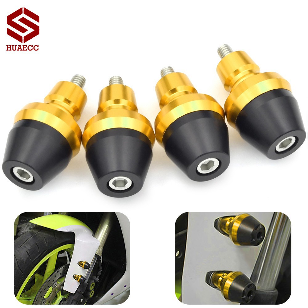 Axle Slider Protectors Motorcycle - Front & Rear Axle Sliders For