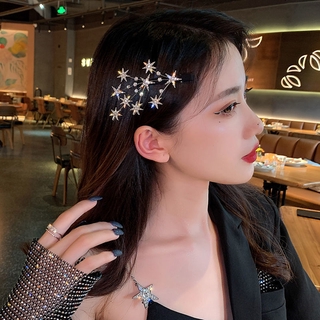 Korean Bow Hairpins Crystal Rhinestone Chain Tassel Snap Hair Clip For  Women Girls Bows Hairgrip Luxury Jewelry Hair Accessories - Buy Hair