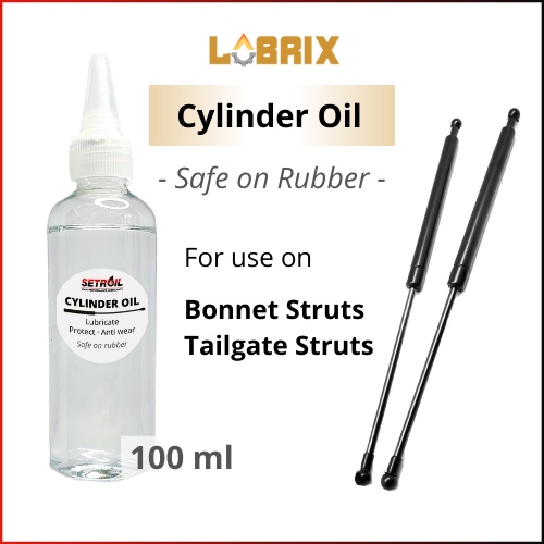 LUBRIX Setroil Cylinder Oil 100ml Struts Damper Bonet Hood Damper Rear ...