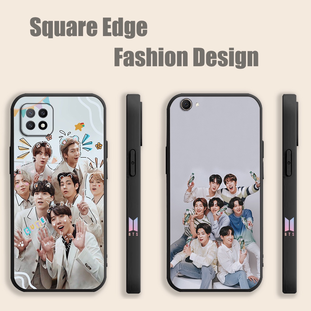 bts WWW76 For infinix Hot 9 11s NFC Note 10 Pro Smart 6 Phone Case Square Edge
