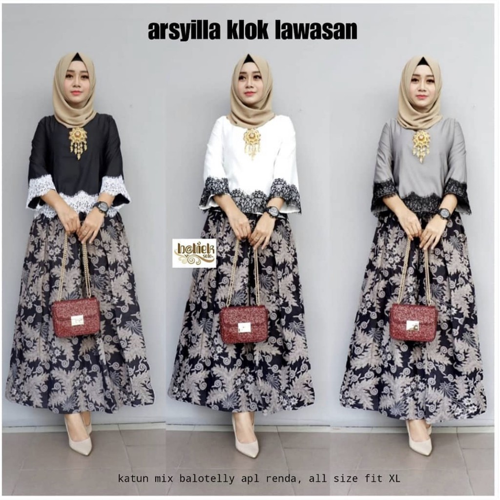 Batik skirt hotsell and blouse