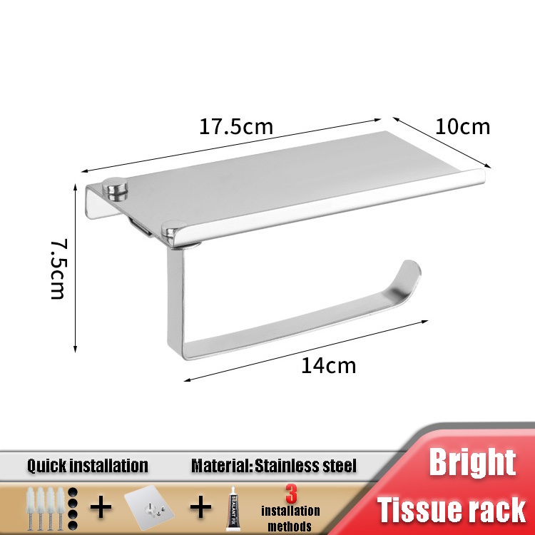 TYMYT bathroom accessories storage rack stainless steel no drilling ...
