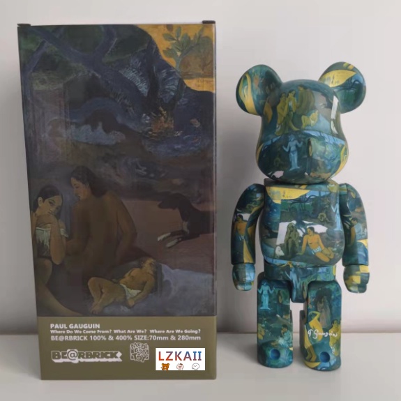 Bearbrick - Paul Gauguin Gear Joint Oil Painting Famouspaint 400