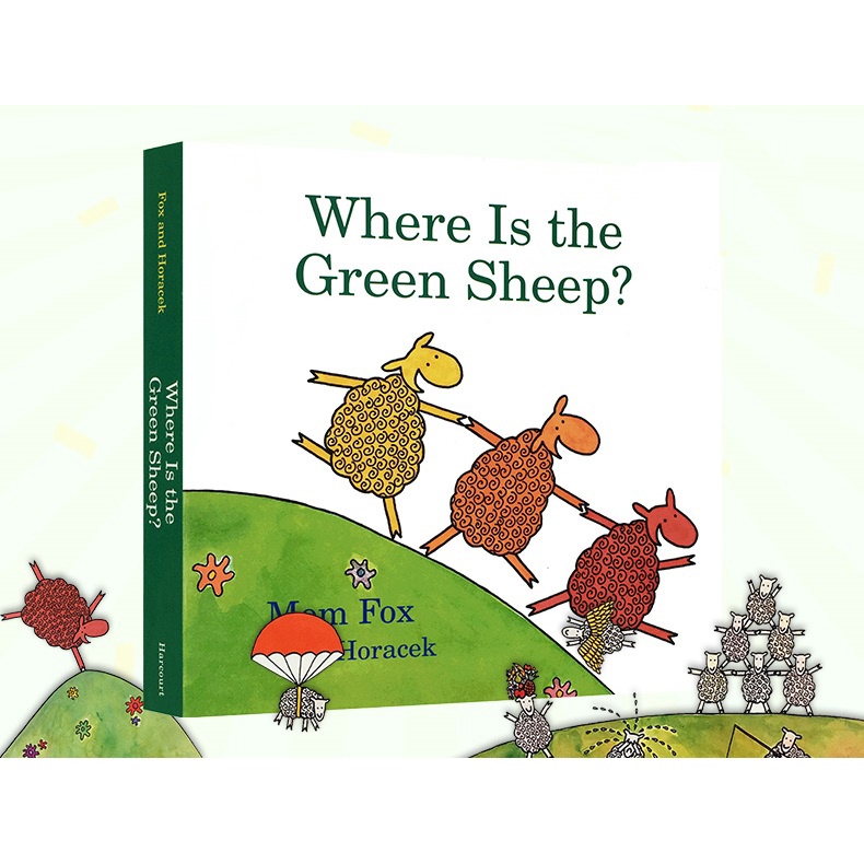 Where is the Green Sheep? (Board Book) Shopee Singapore