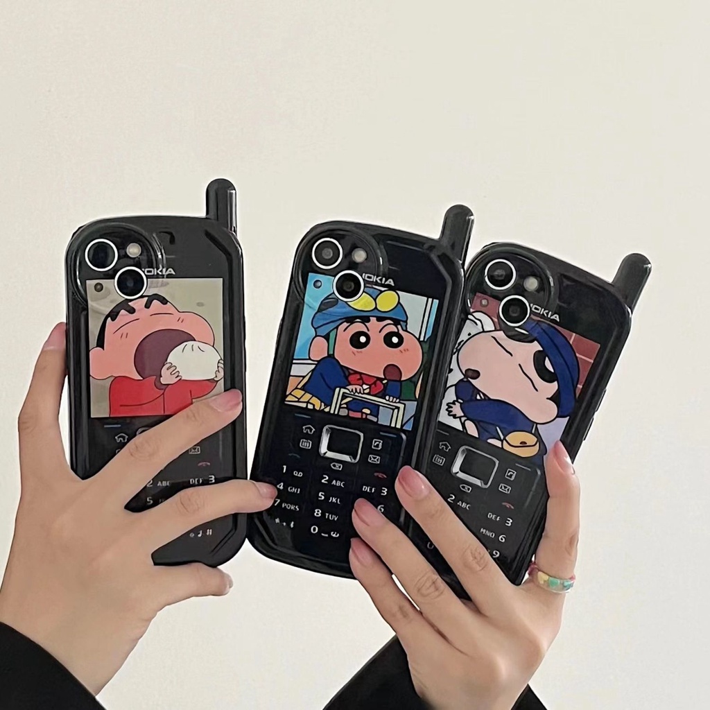 Big Brother Fun Shin-Chan Phone Casing for iPhone 14 iPhone 13 pro max iPhone12pro/11/XS/XSmax/78plus Protective phone Case/Protective phone cover