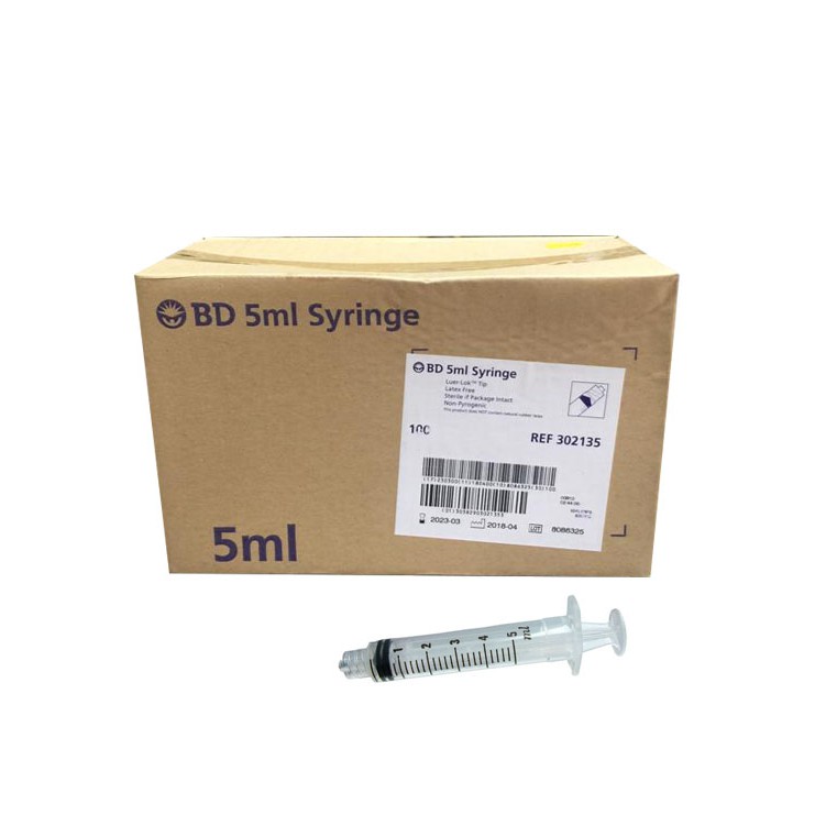 5ML BD Syringe LuerLok Tip with BD PrecisionGlide NeedleJH68 Shopee