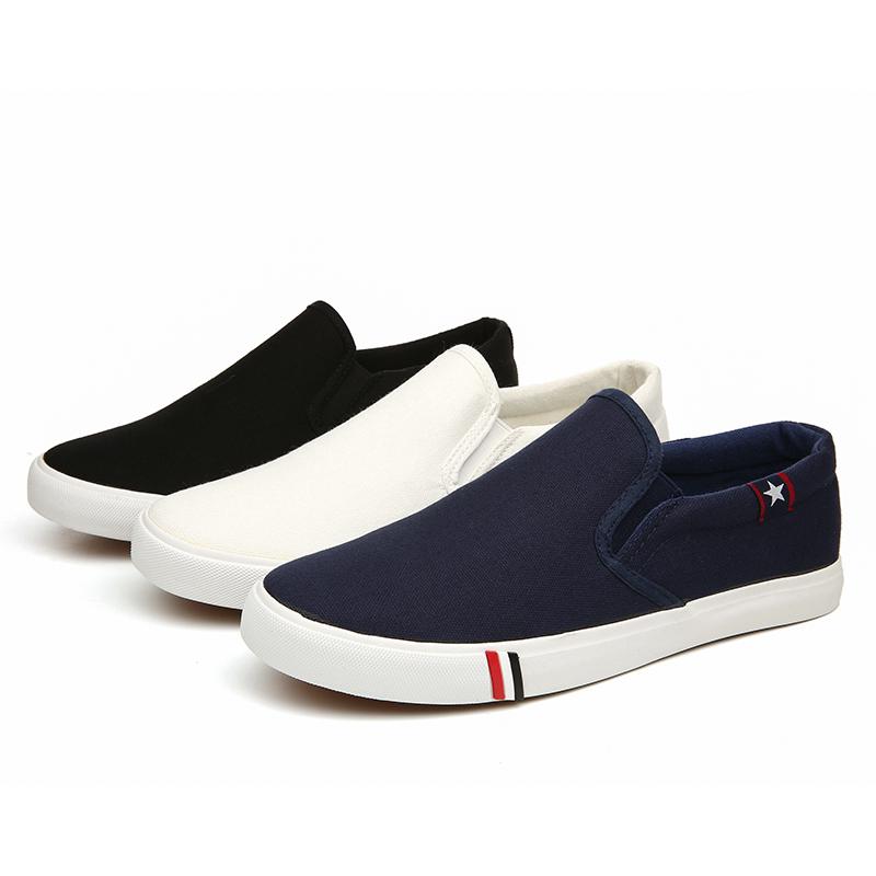 White mens deals slip ons