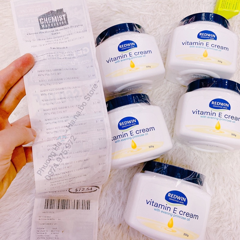 Redwin Vitamin E Cream 300g | Shopee Singapore