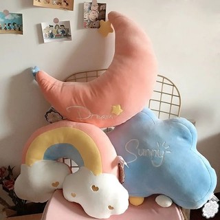 Kawaii Rainbow Sunshine Cloud Plush