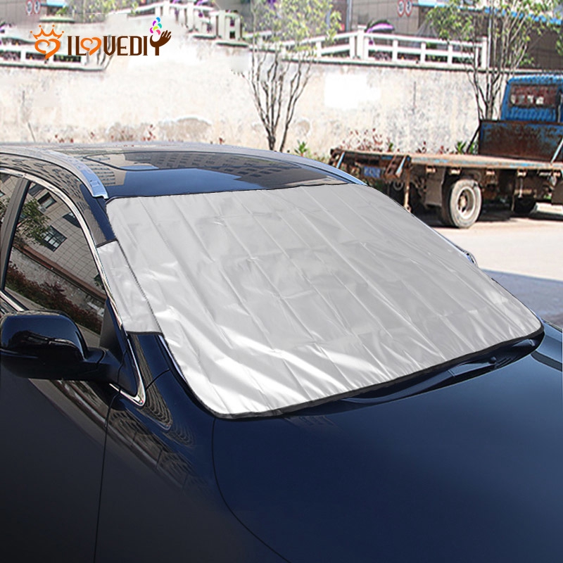 Universal Car Windshield Visor Cover Automobile Sunshade Shield Front Window Windscreen Cover