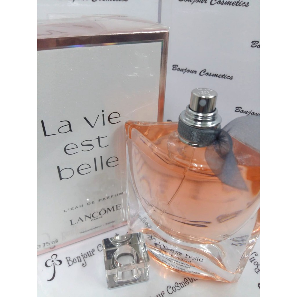 Fake vs Real La Vie Est Belle Lancôme Perfume 75 ml 