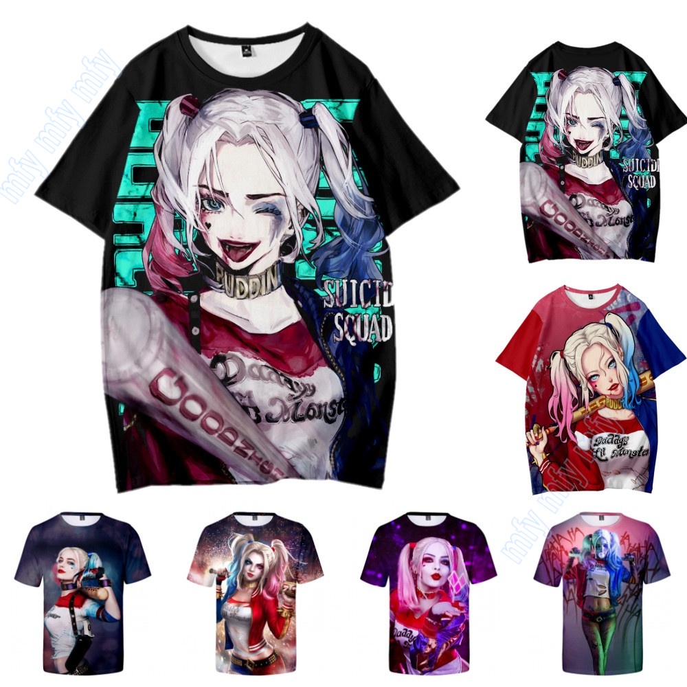 Harley quinn suicide squad t shirt best sale