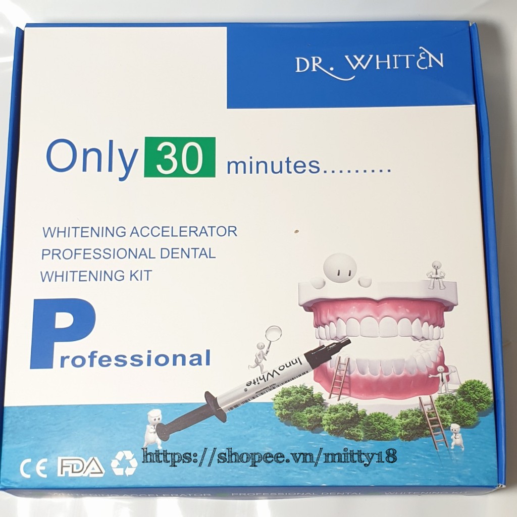 Dr.whiten Drwhiten Teeth Whitening Kit in 30 minutes for use in