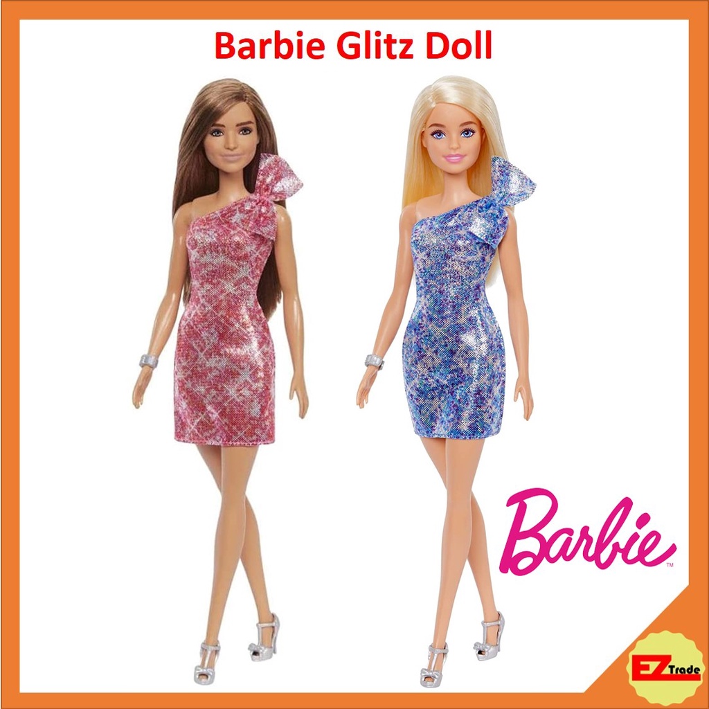 Mattel Barbie Glitz Doll Assorted T7580 Shopee Singapore