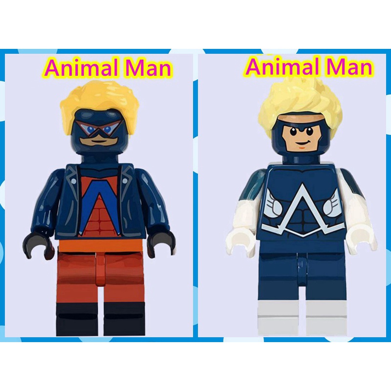 Compatible DC toys Animal man Mini Figure Building blocks Children s toys Doll Building blocks Shopee Singapore