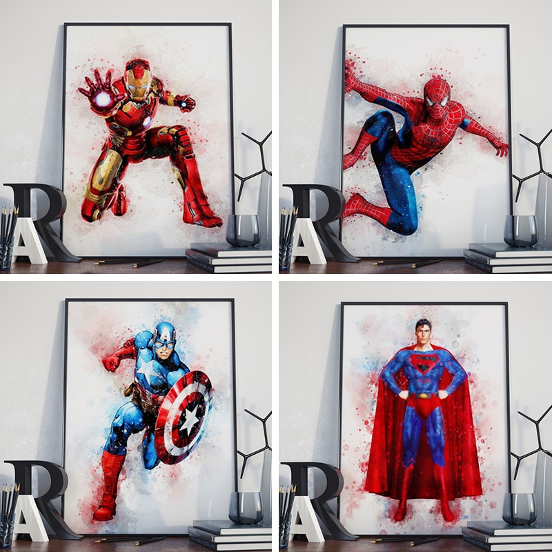 Marvel DC paintings on sale