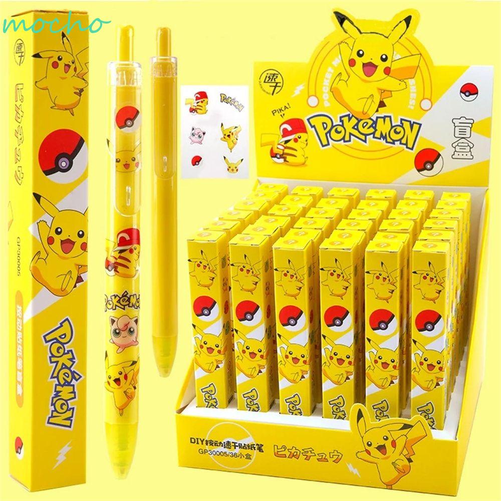 MOCHO Cartoon Anime Pokemon Gel Pens School Writing Supplies Pikachu ...