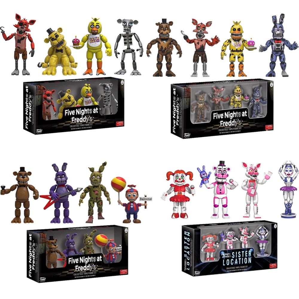 Five nights at online freddy's toy figures