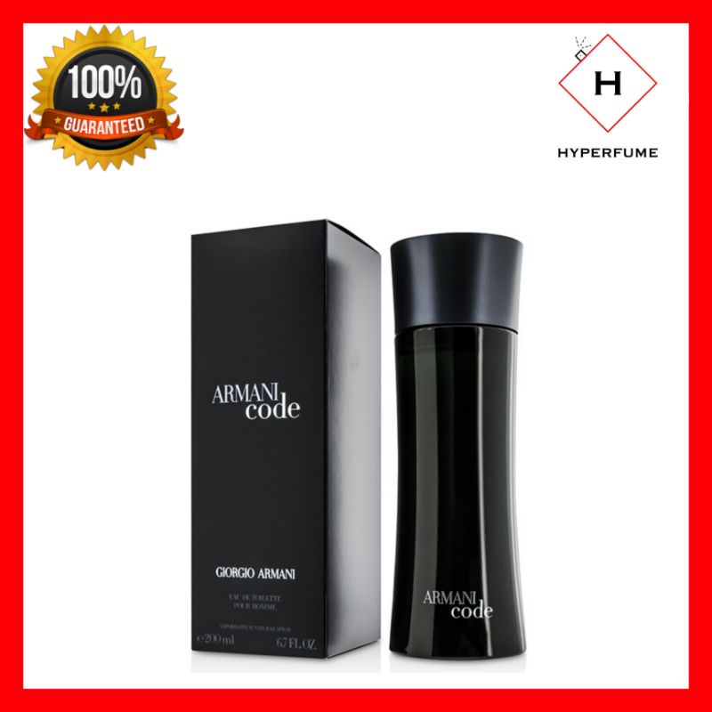 Armani code hotsell edt 200ml