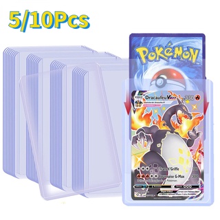 10 or 25 Soft Plastic Trading Card Sleeves / PVC Free Protection for ATC,  Photocards, Baseball, Hockey, Pokemon, Yu-gi-oh, MTG, Collectible -   Singapore