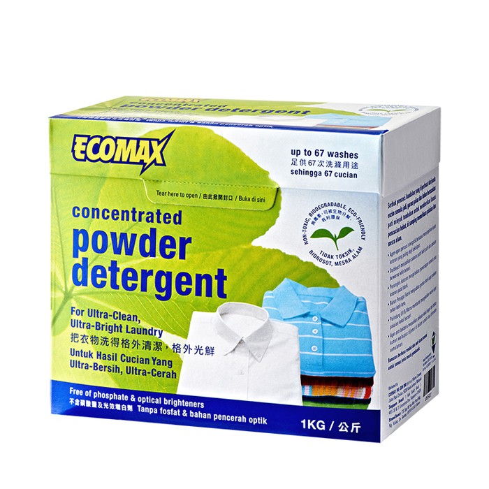 Powerful laundry detergent Concentrated Powder Detergent 1kg