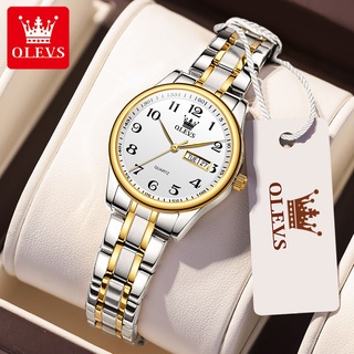 OLEVS Womens Watch, Small Wrist Rose Gold Tone Cute Diamond Heart Arabic  Numerals Dial Ladies Watch, Fashion Waterproof Mesh Bracelet Analog Dress