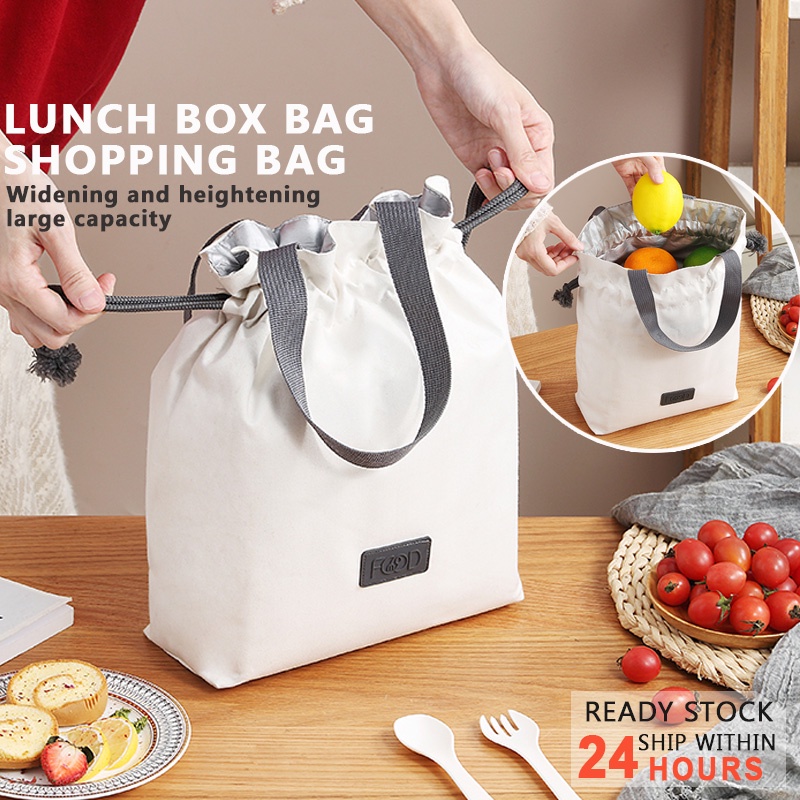 Portable Large-capacity Thickened Insulated Lunch Box Bag FOR Office ...