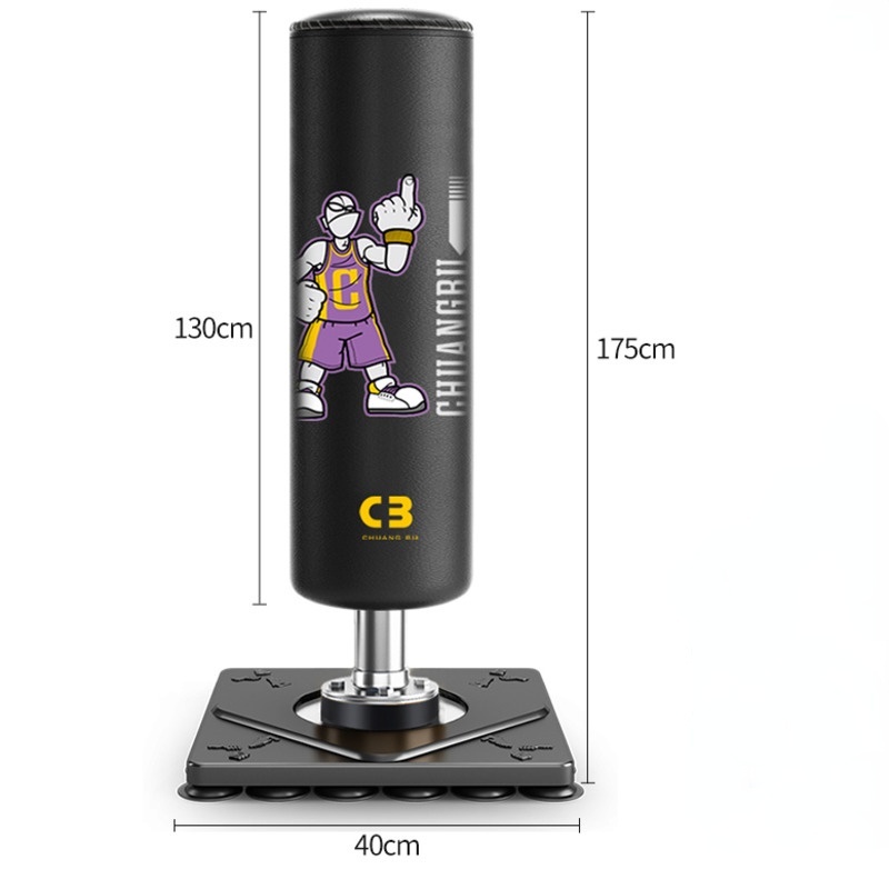 IkunChen Boxing Punch Bag Inflatable Kickboxing Bag FreeStanding