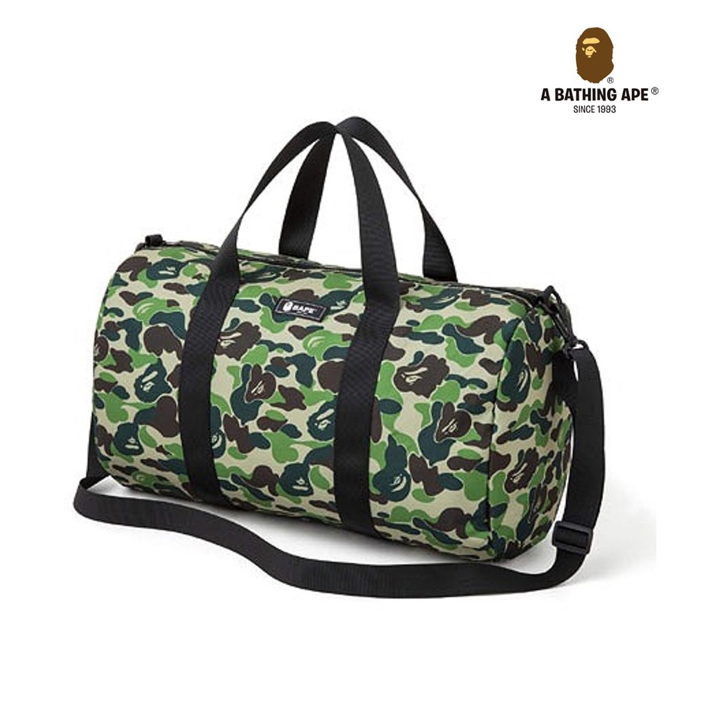 Bape camo store duffle bag