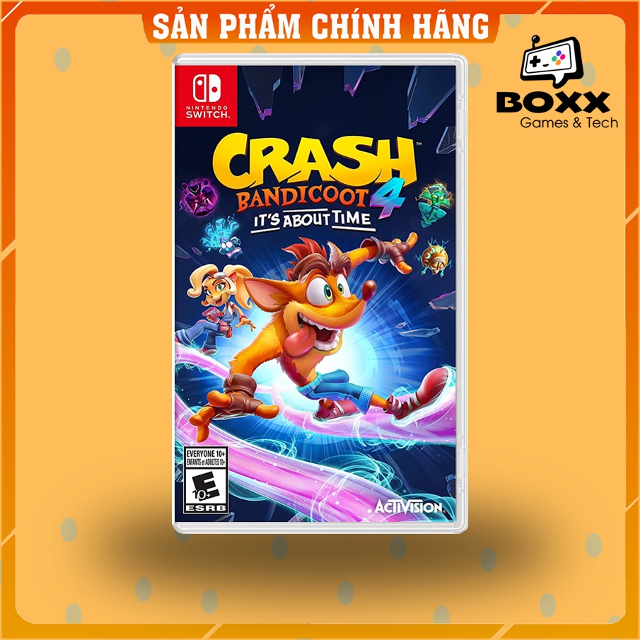 Nintendo Games Switch Crash Bandicoot It's About Time Juego