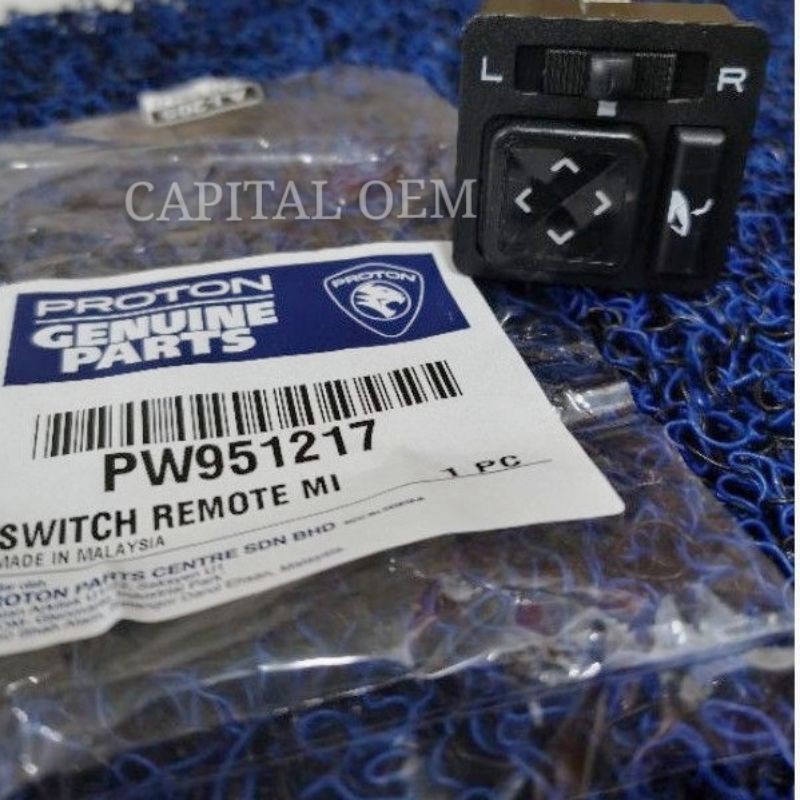 PW951217 SIDE MIRROR SWITCH WITH AUTO FLIP PROTON PREVE,SUPRIMA S,IRIZ