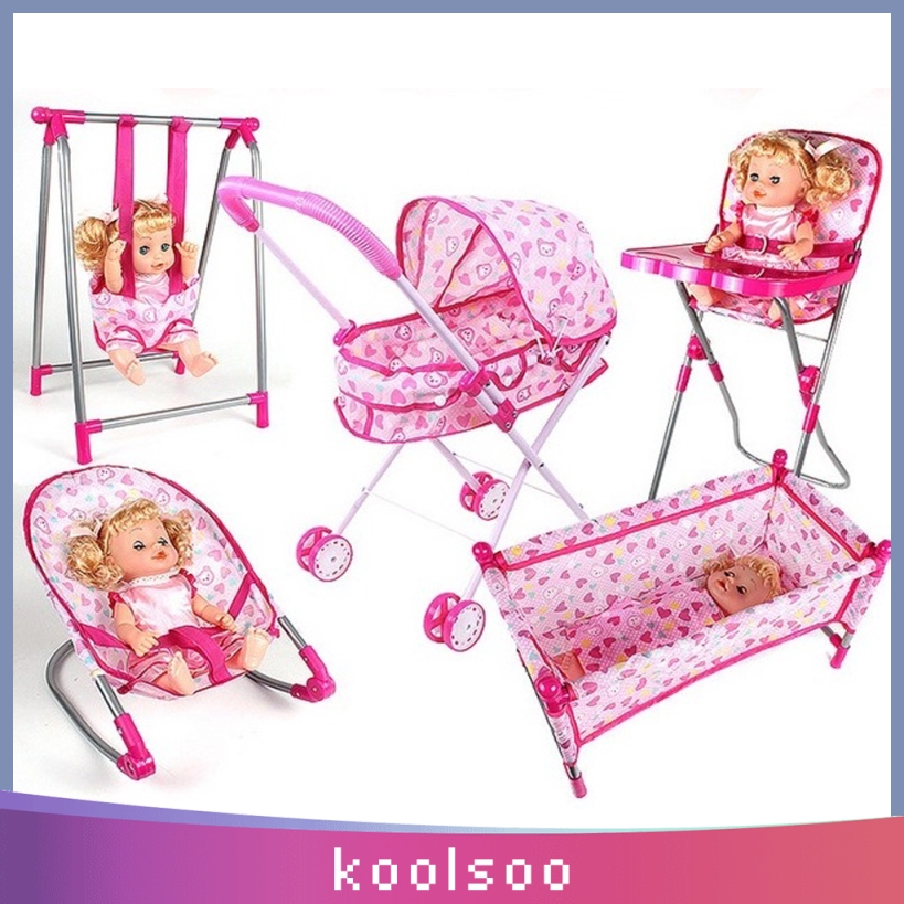 Rocking Chair Crib Doll Swing Furniture For 9