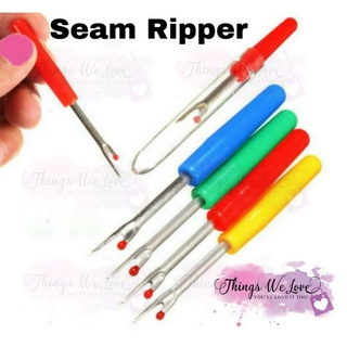 5 Pieces Ergonomic Grip Seam Ripper Colorful Large Thread Remover for  Sewing Crafting Removing Embroidery Hems and Seams