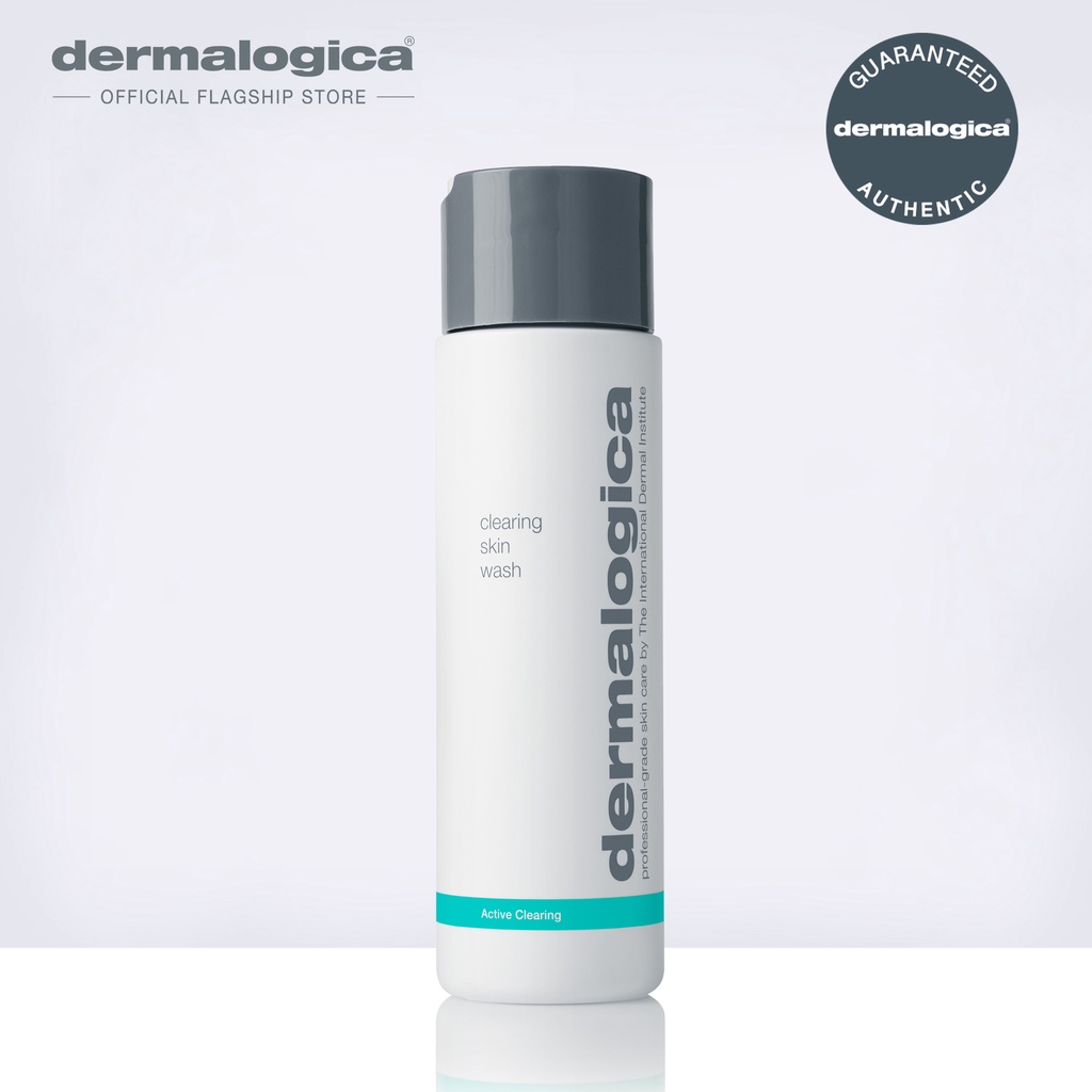 Dermalogica Acne Clearing Skin Wash 250ml clears oil and prevents breakouts Shopee Singapore