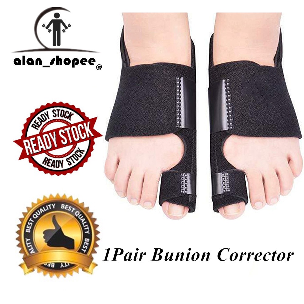 1Pair Bunion Corrector & Bunion Toe Separators Splint for Big Toe Pain ...